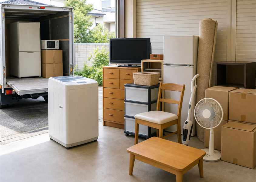 不用品の回収・処分